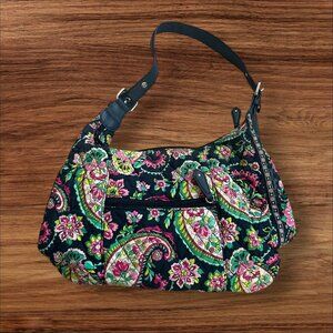 VERA BRADLEY Petal Paisley Hobo Shoulder Bag